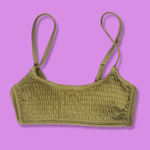 Green Bathing Suit Top